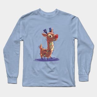 Christmas reindeer Long Sleeve T-Shirt